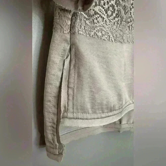 BCBG MaxAzria V-neck Lace Blouse (26) - Picture 8 of 11